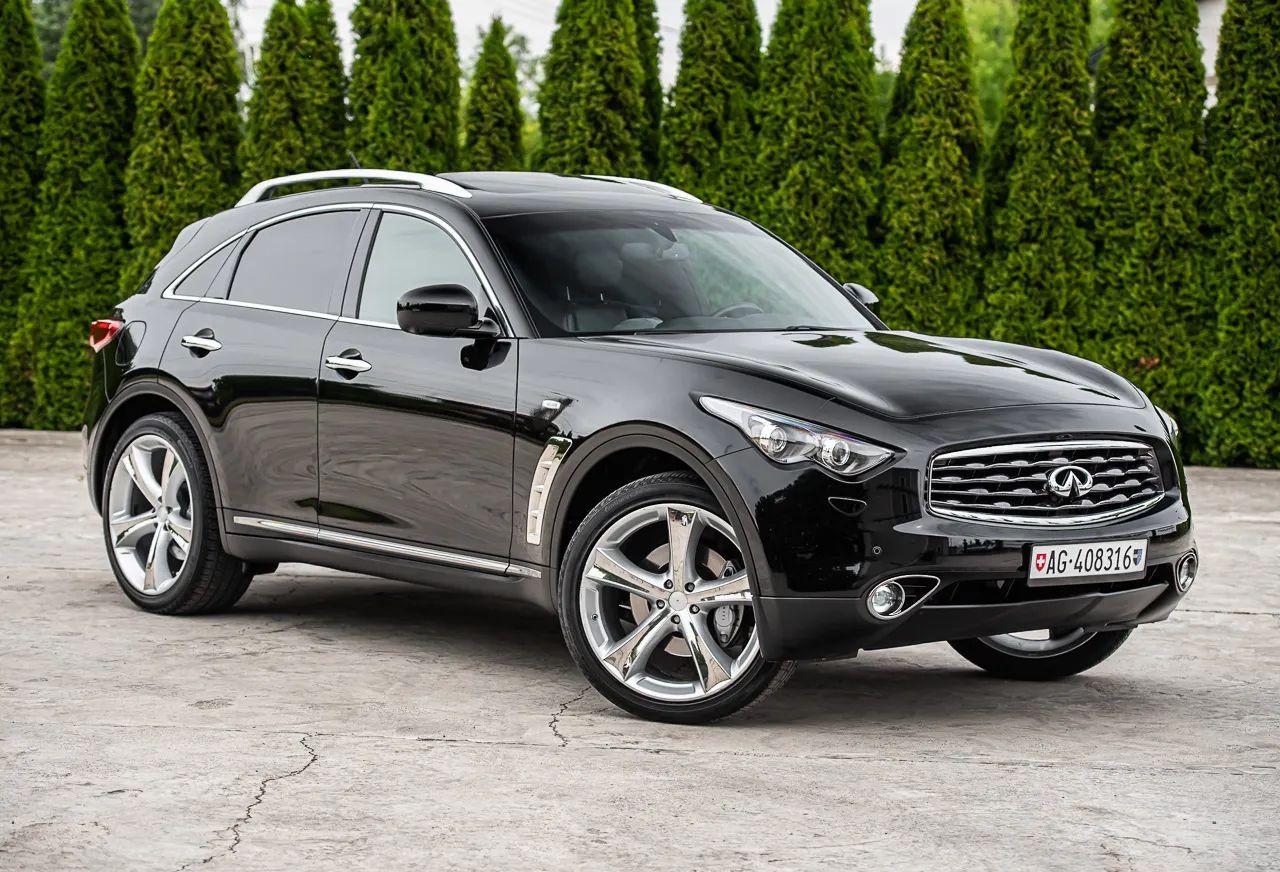 Infiniti FX S 3.7B 320Km AWD Navi Ledy Wentylowane Fotele Szyberdach