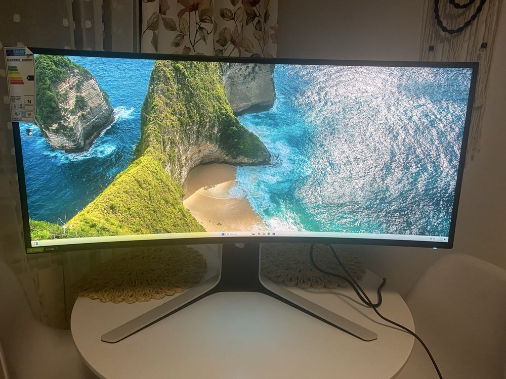 Monitor Alienware AW3420DW 4K curved