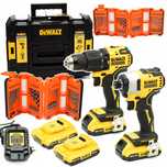 Zestaw Elektronarzędzi Dewalt Dck2062d2t Zakrętarka Wkrętarka Udarowa