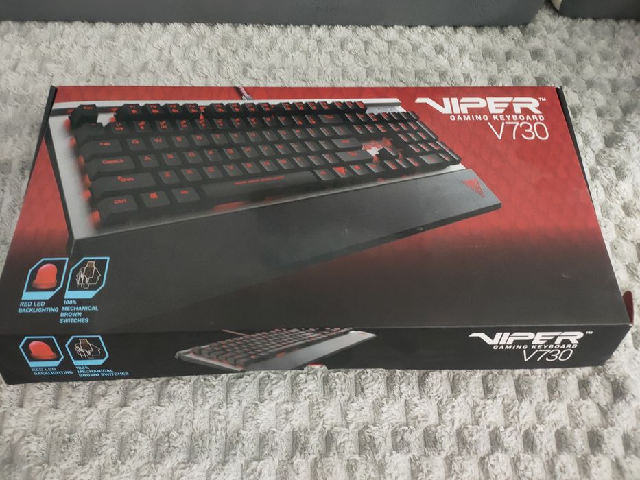 Klawiatura mechaniczna Viper 730 Red