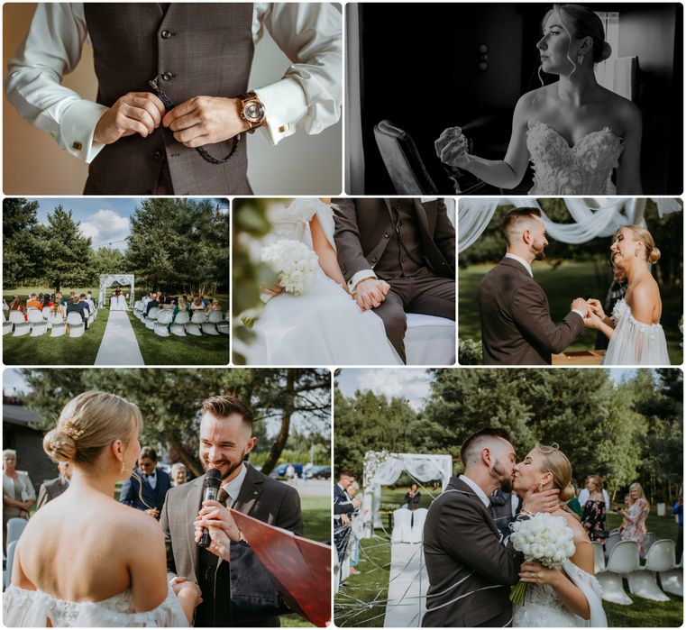 Fotograf ślubny ślub wesele