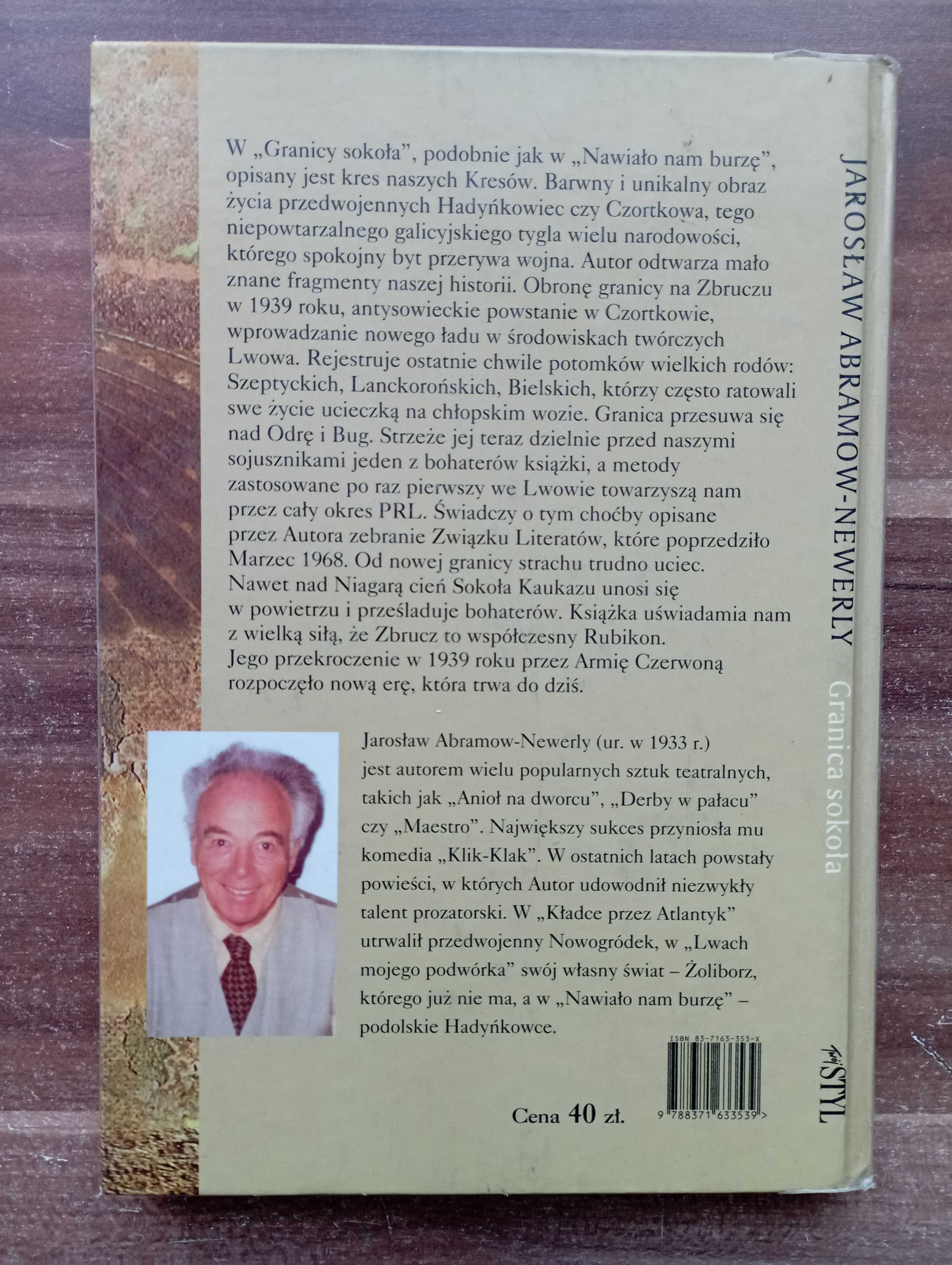 Granica sokoła Jarosław Abramow-Newerly