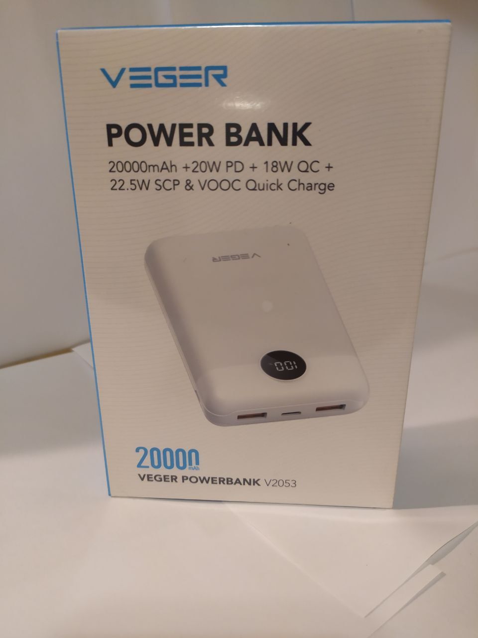 Power bank Veger 20000мАг