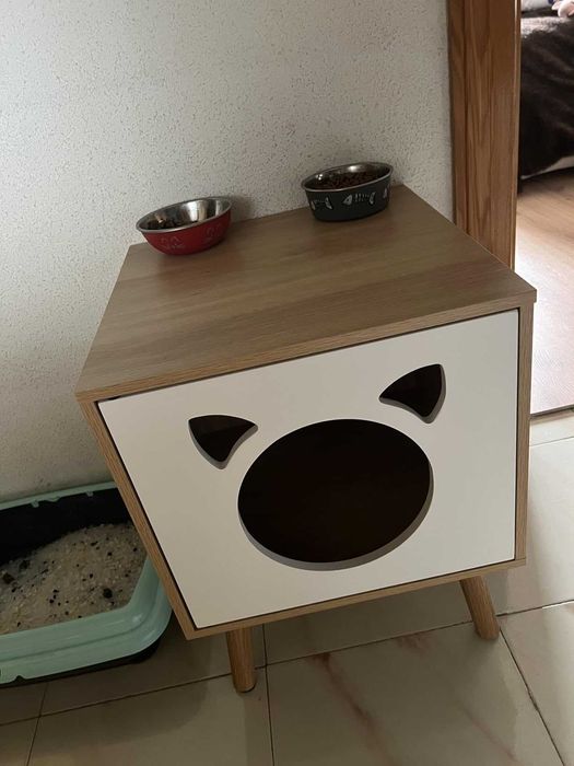 Szafka na Kuwetę dla Kota Dyskretna Elegancja i Komfort