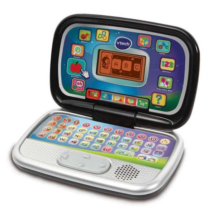 Vtech computador educativo preto-Novo em caixa fechado