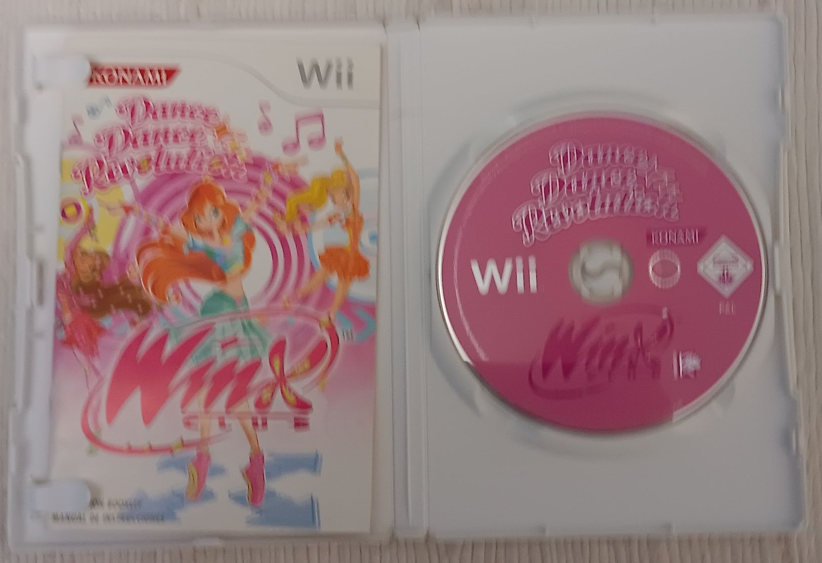 Dance Dance Revolution Winx Club Nintendo Wii