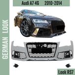 Para-choque frontal Audi A7 4G Pré-Facelift 2010 a 2014 RS7 + grelha