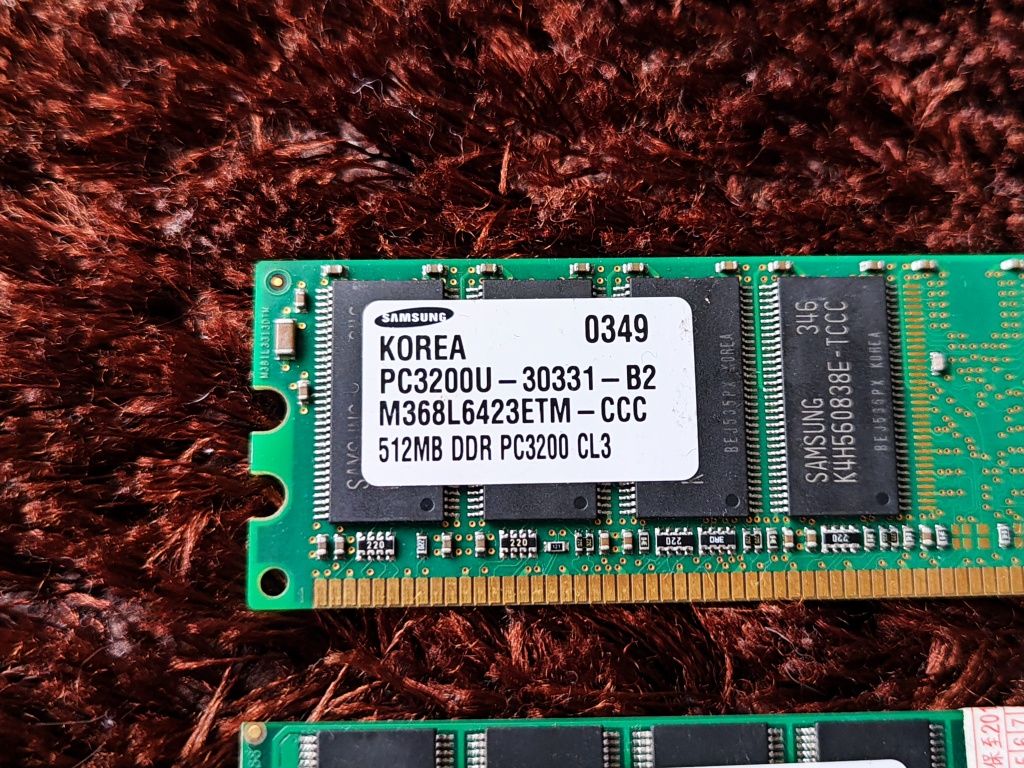 Memória RAM DDR e DDR2 512mb