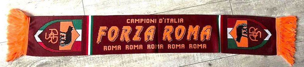 A.S. ROMA - FORZA ROMA !! Szalik szal sportowy