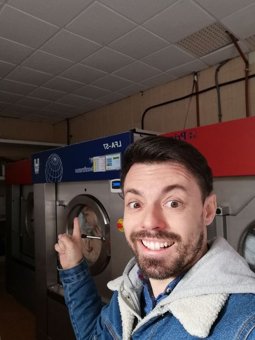 Reciclagem de equipamentos lavandaria self service
