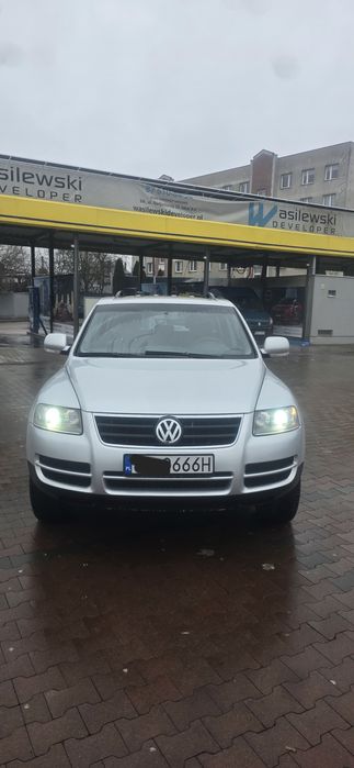 wv touareg 2.5tdi bez pneumatyki bezwypadkowy orginal bixenon manual
