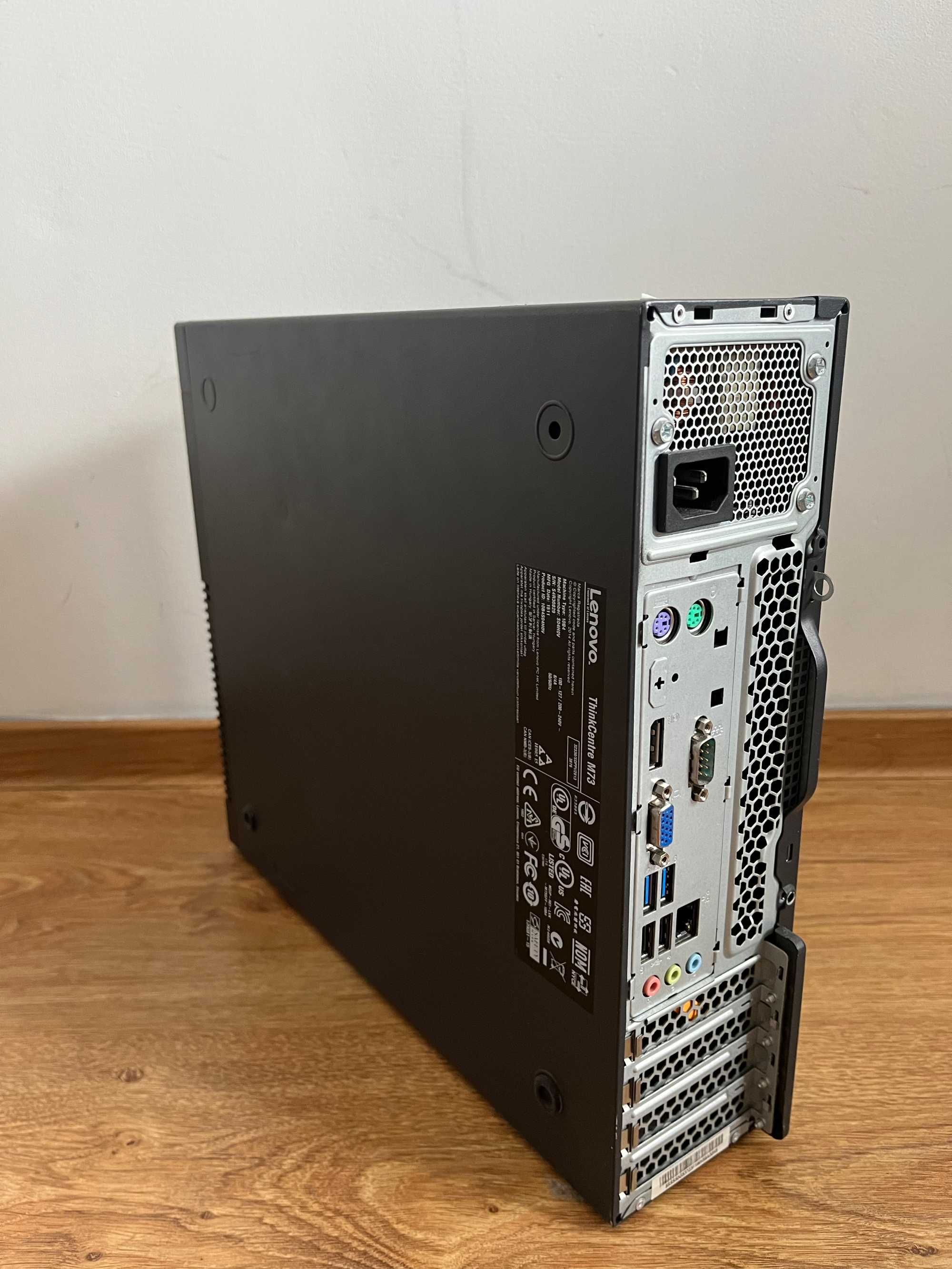 Komputer stacjonarny lenovo thinkcentre m73 SFF - i5 4460s 16 Gb ddr3