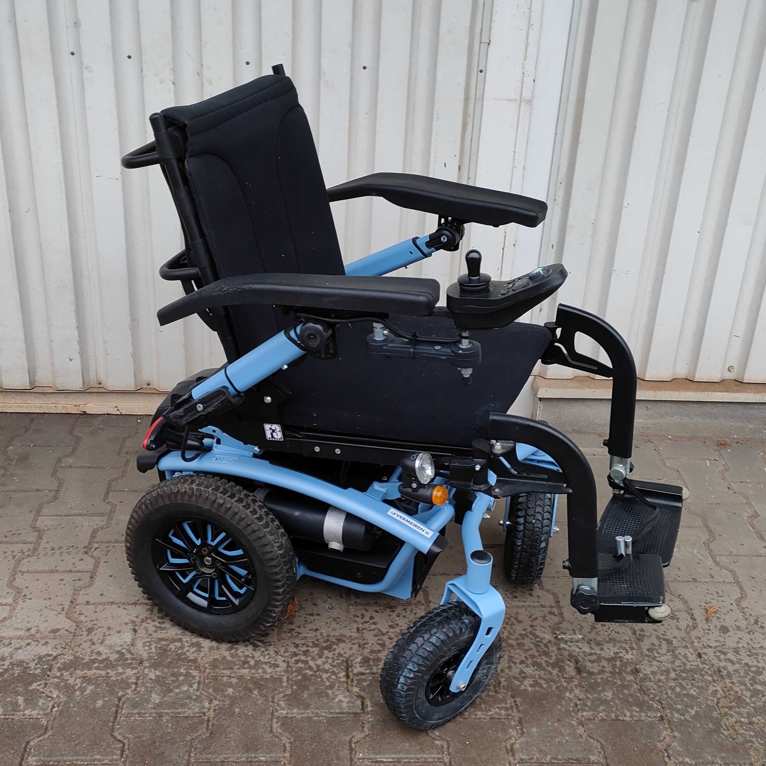 Wózek inwalidzki elektryczny Forest 3 Vermeiren + nowe akumulatory