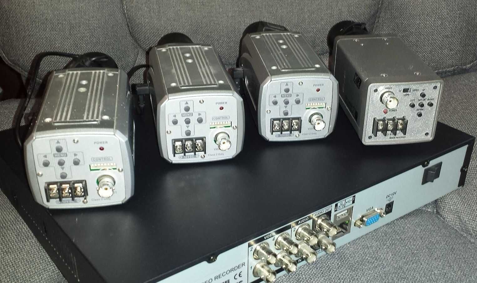 Kamery i rejestrator monitoring CCTV