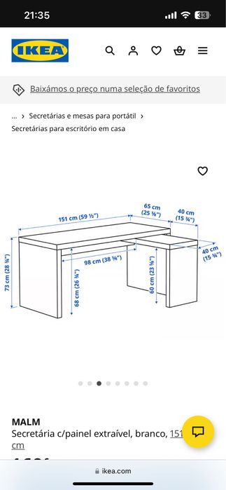 Secretadia Ikea MALM