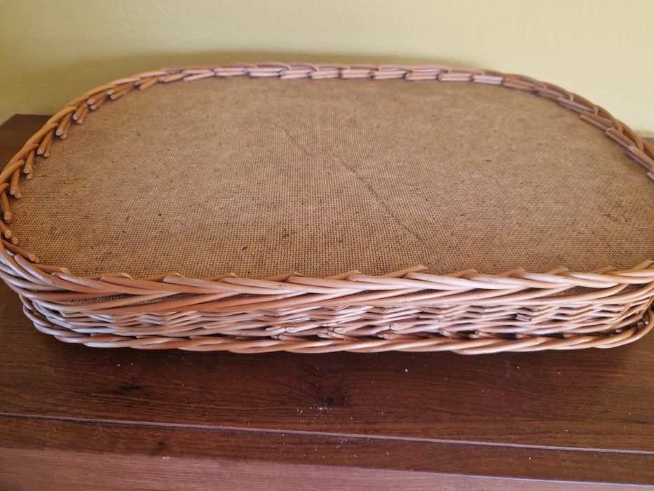 Wiklinowe  kosze,tace