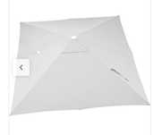 toldo para chapéu de sol naterial sonora led 250G 280x390cm Branco