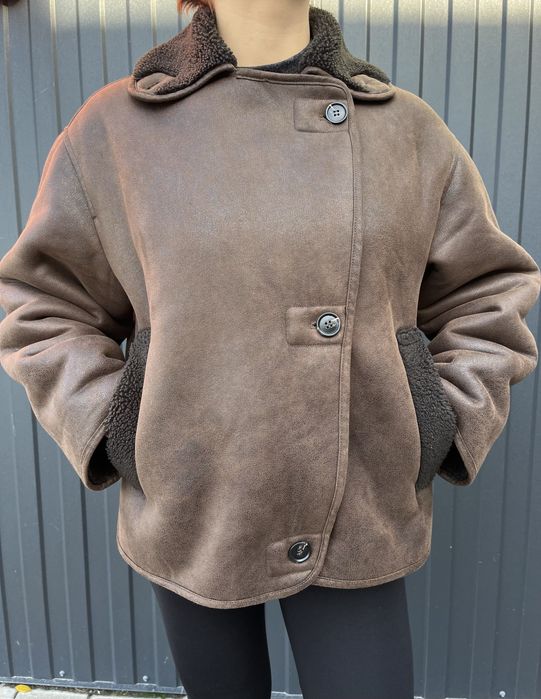 Оверсайз дублянка Zara