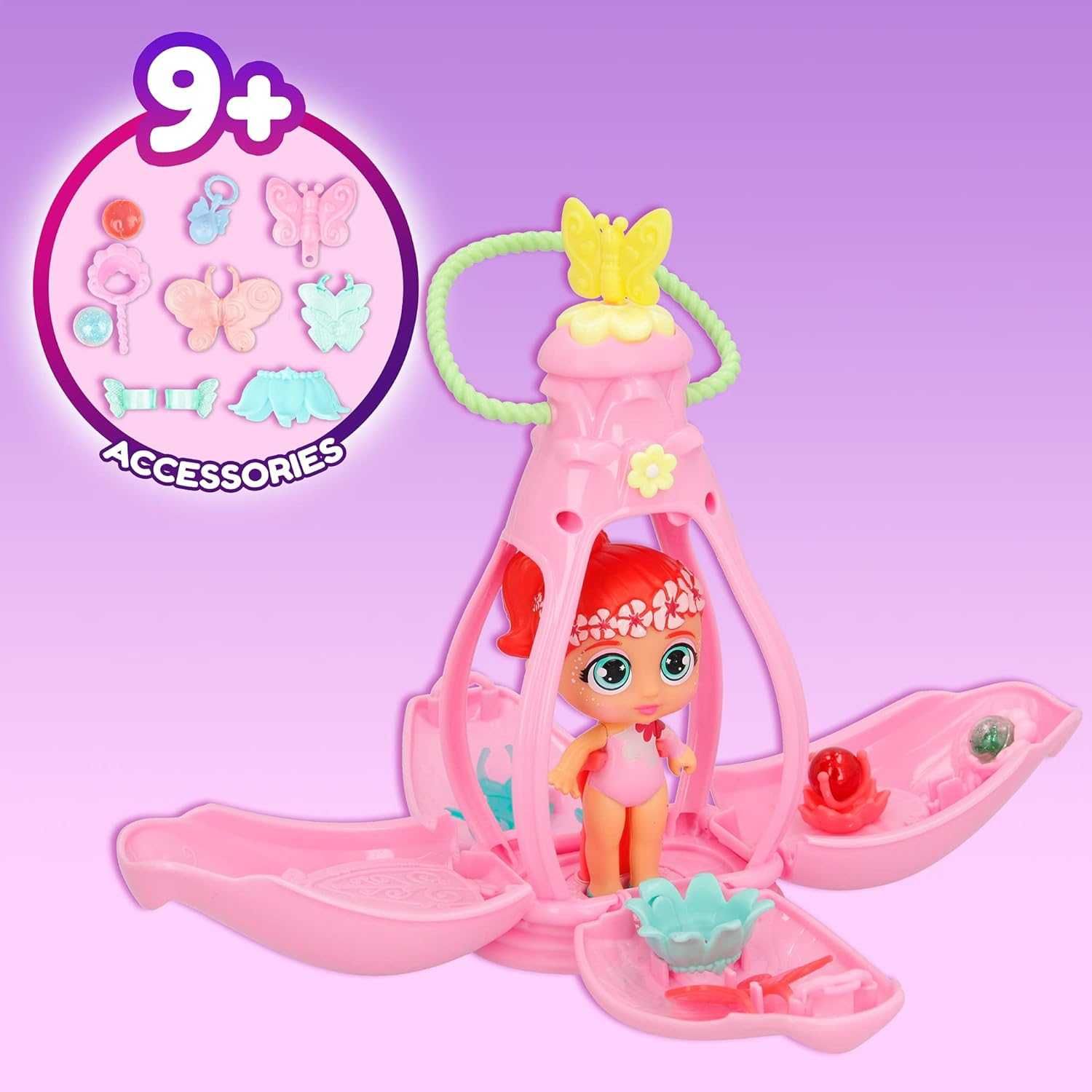 Bloopies Fairies Little Surprise Fairy Doll Ligh świecąca lalka N428