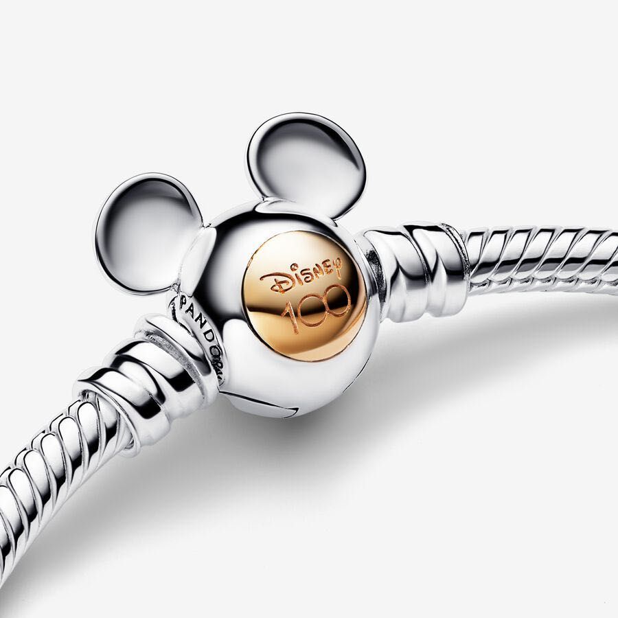 Pulseira Pandora Disney 100 Aniversário em Prata de Lei S925 Nova