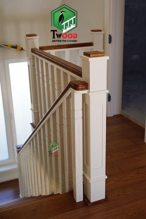 Монтаж деревʼяних сходів під ключ | Виготовлення сходів  Вінницька обл