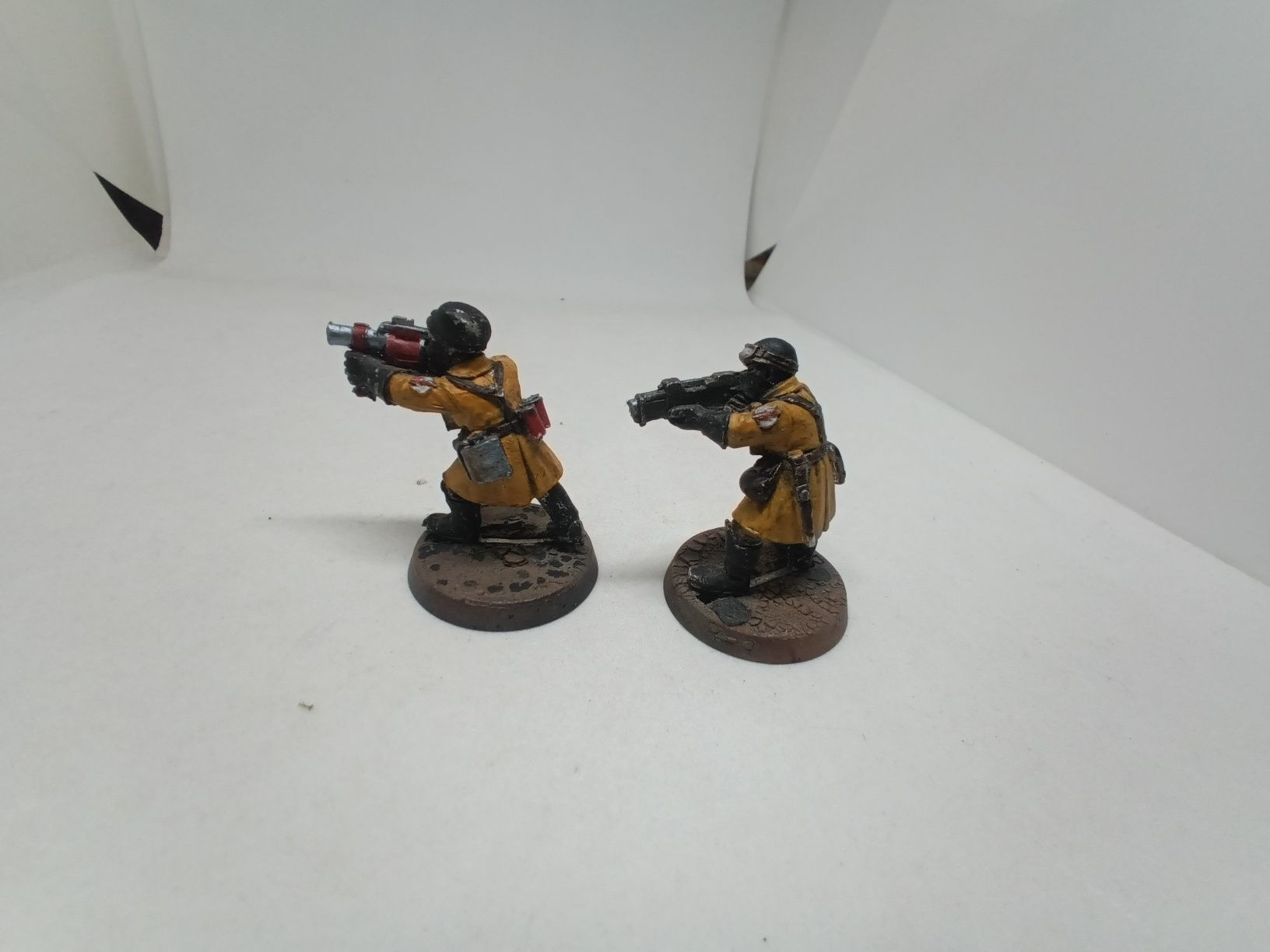 2x Steel Legion Armageddon Support metal Astra Militarum Warhammer 40k
