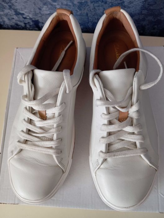 Сникерcы Un Maui Lace, кожаные кроссовки Clarks, размер 35,5