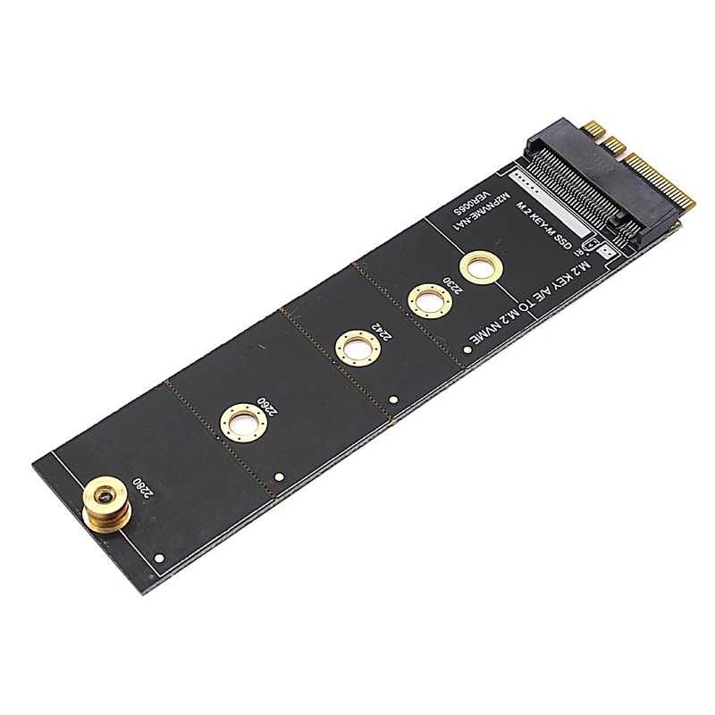 Перехідник M.2 KEY A-E → M.2 NVME SSD (2230–2280)
