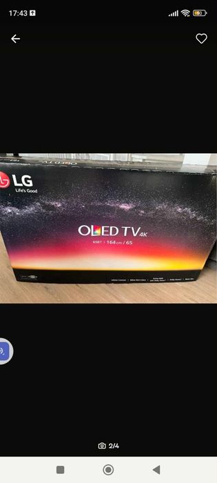 LG 65 cali OLED 4K Smart TV