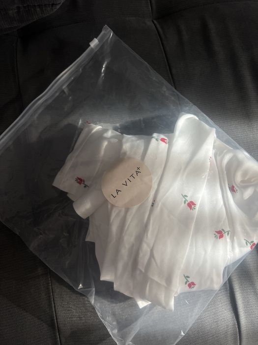 Біла сукня plus size LaVita