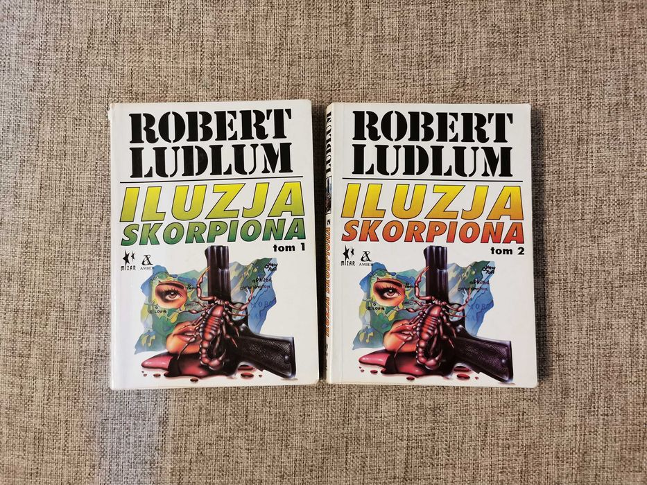 Robert Ludlum - Iluzja Skorpiona tom 1 i 2 Komplet!