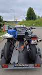 Przyczepka motocyklowa (kołyski, płyta, skrzynia)