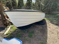 łódka wędkarska 435x170 gruby laminat