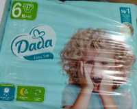 підгузки dada extra soft 6 для дітей з вагою 16+ кг