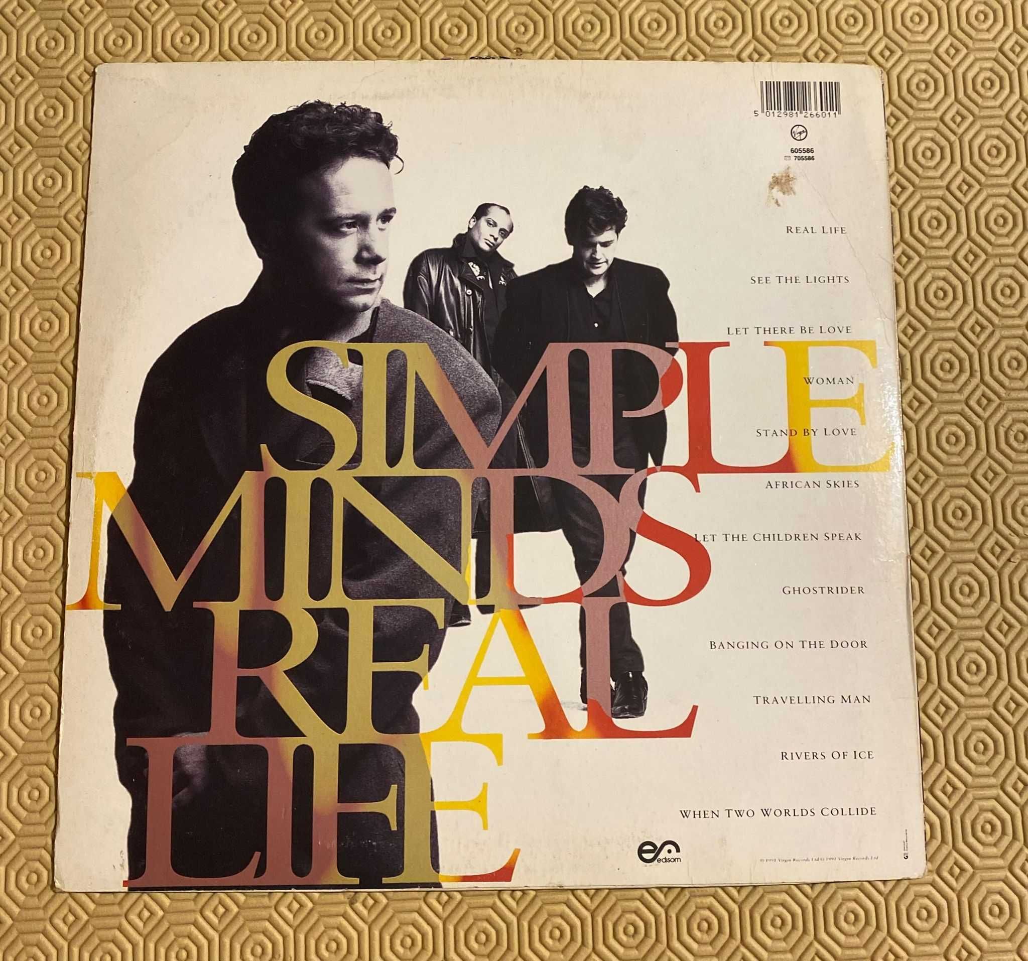 Disco vinil Simple Minds Real Life