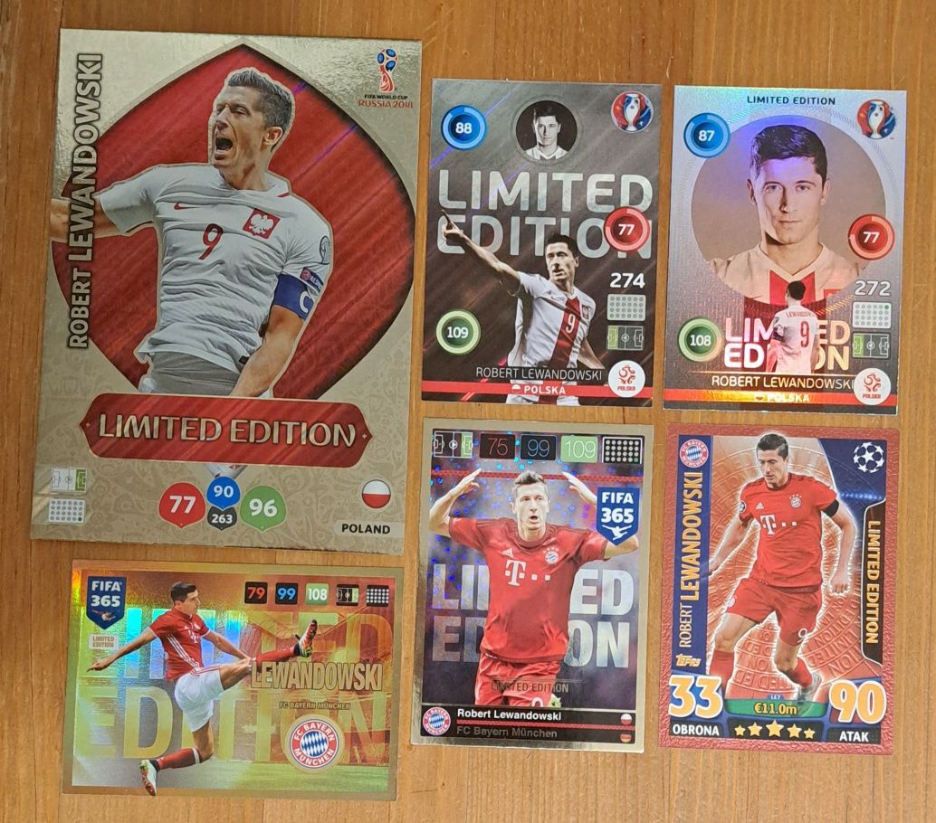 Karty piłkarskie panini topps match attax  fifa 365 Robert Lewandowski