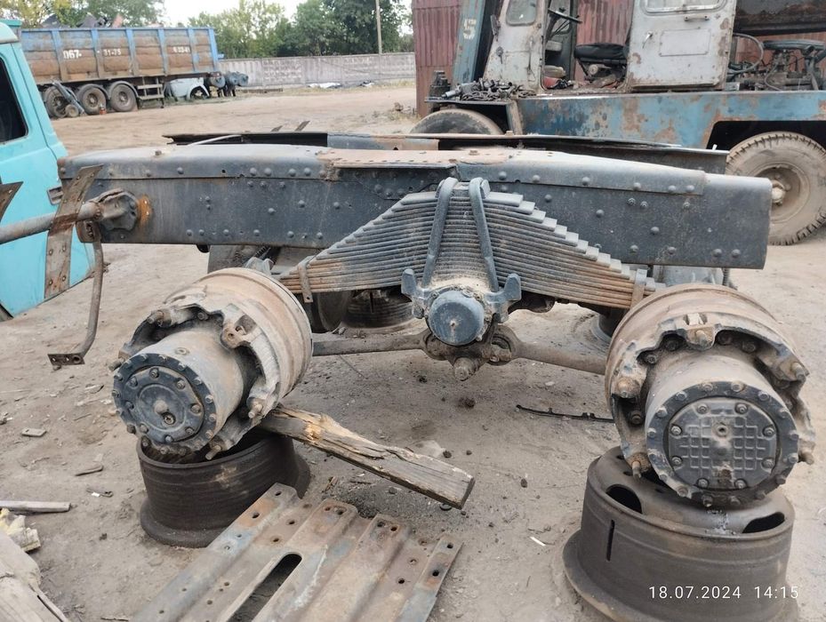 Середній, задній міст маз-5516, маз-6303