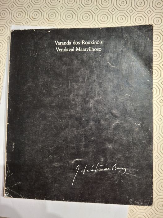 Raro livro cinema português varanda dos rouxinóis Leitão Barros