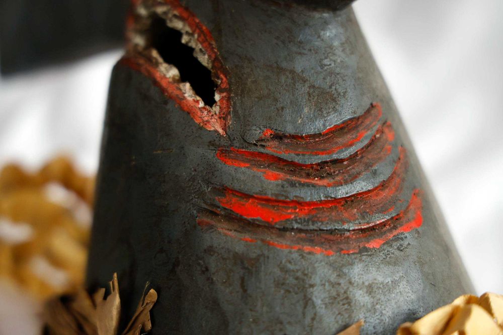 Escultura de madeira pintada, Bijagó Guiné-Bissau