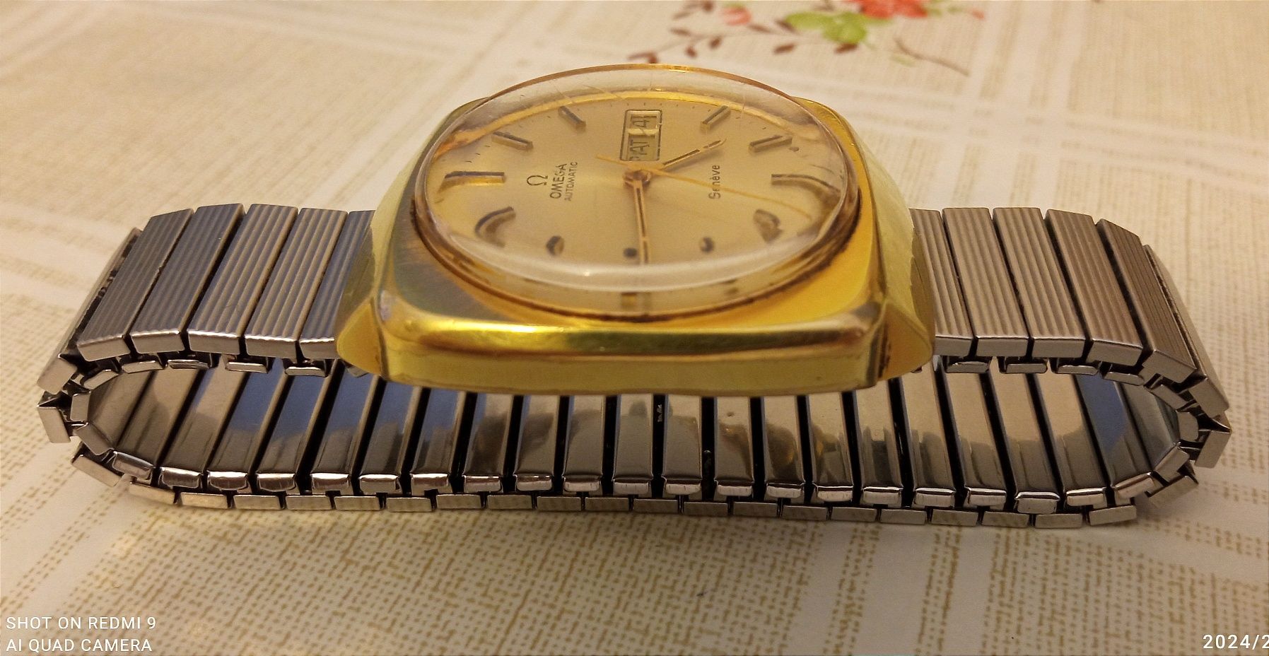 Kultowa Omega Genewa Automatic 1975.