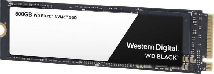 Dysk SSD WD Black 500GB M.2 2280 PCI-E x4 Gen3 NVMe (WDS500G2X0C)