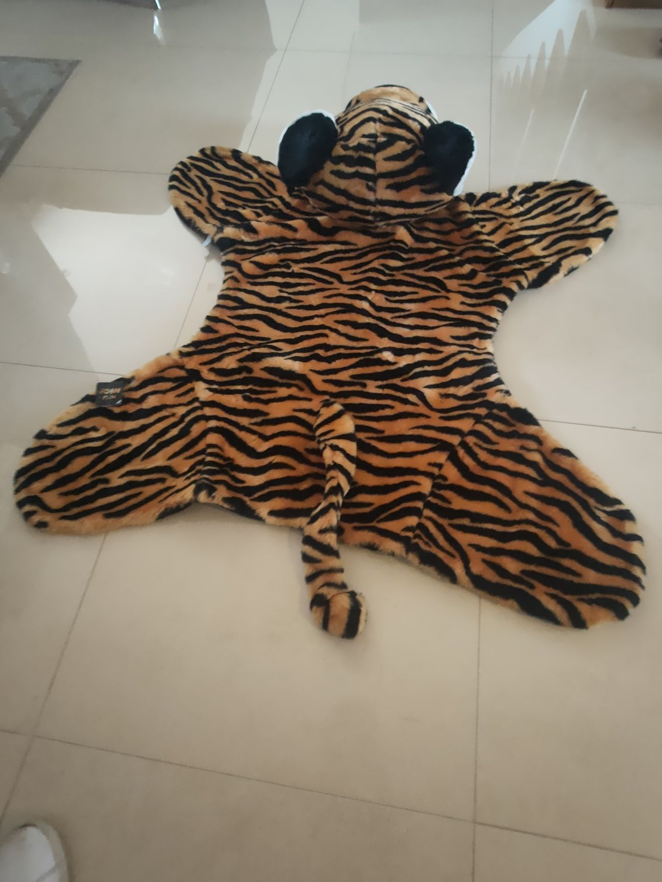 Tapete Criança NICI cabeça de tigre, como novo!