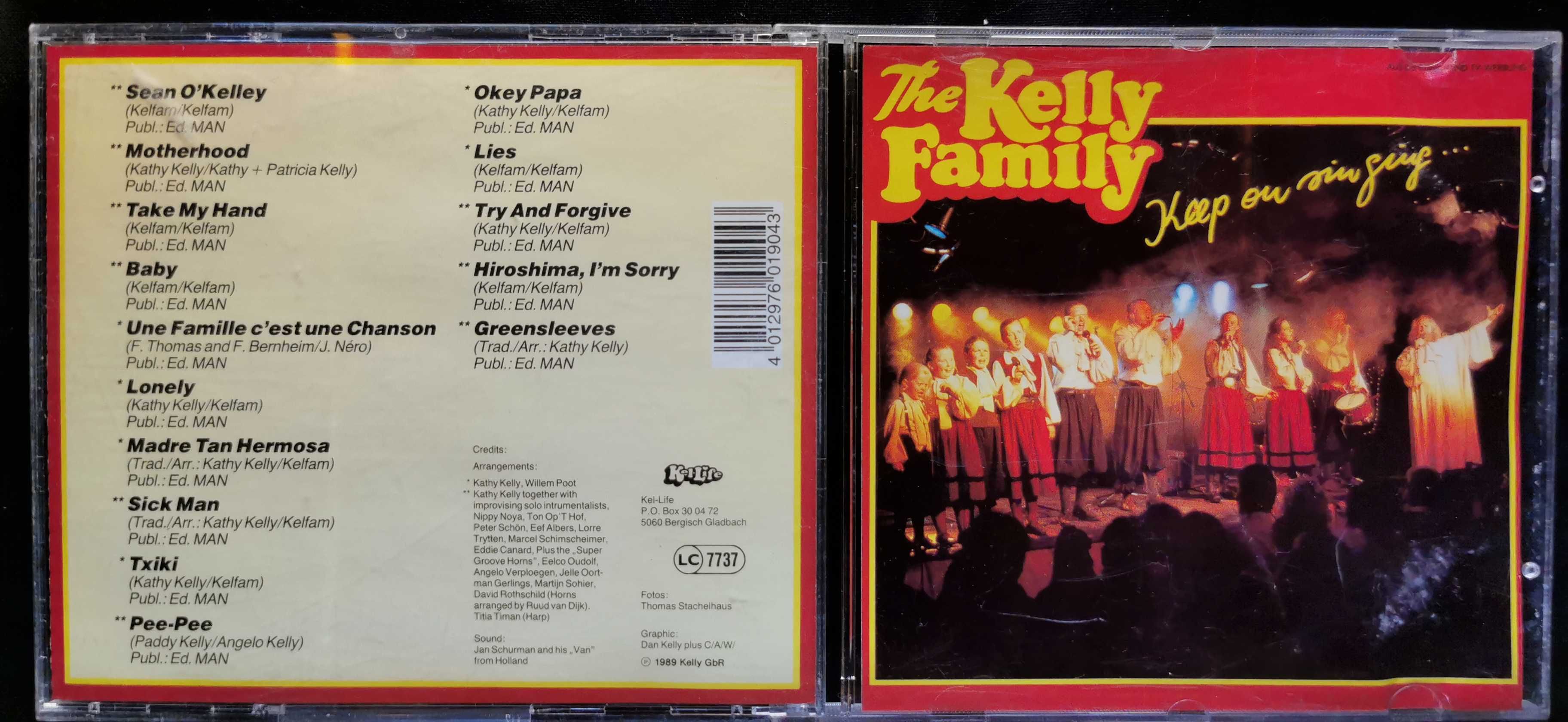 CD The Kelly Family – Keep On Singing