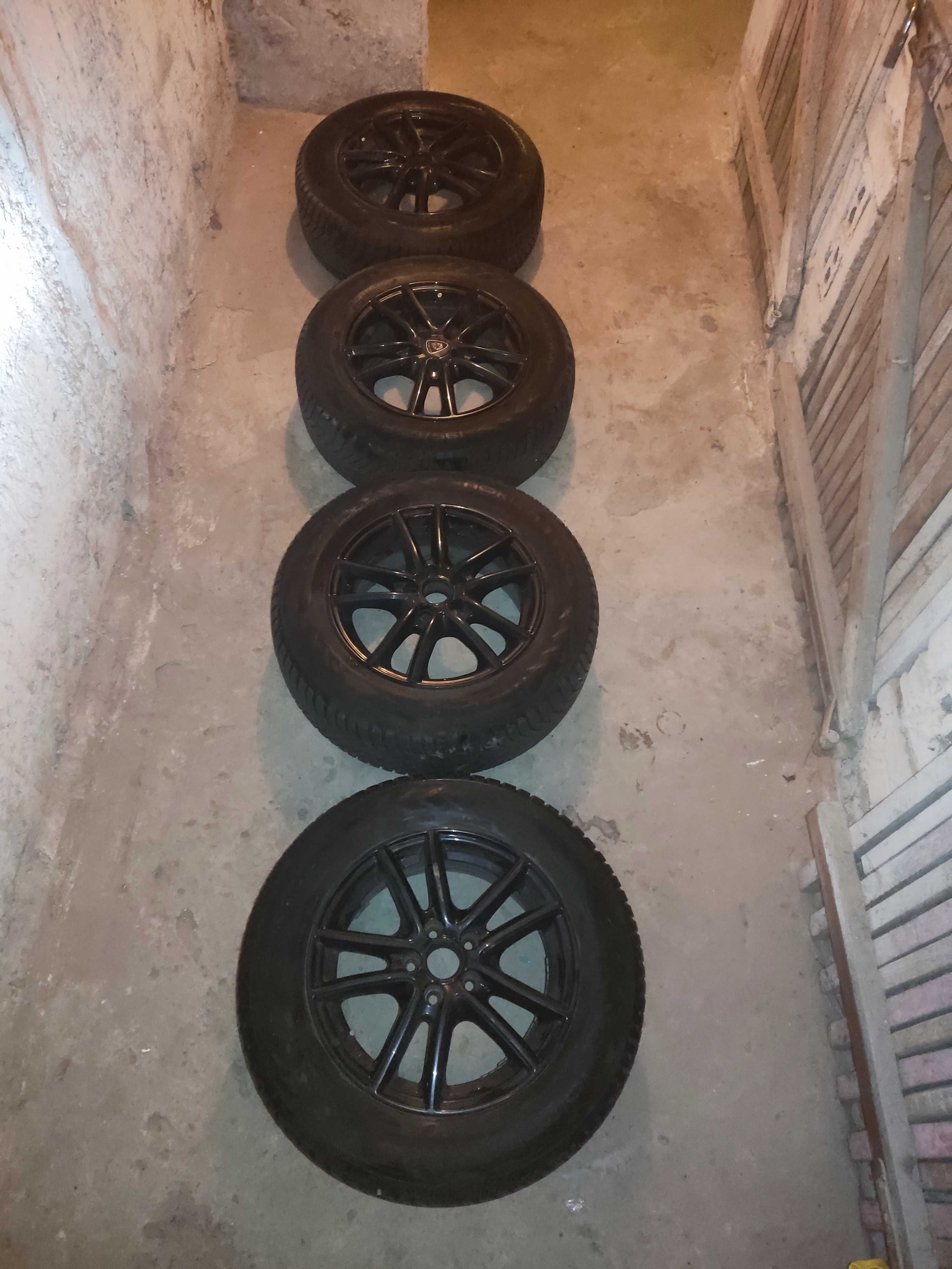 komplet kół 5x100 195/65 R15 całoroczne nokian seasonproof