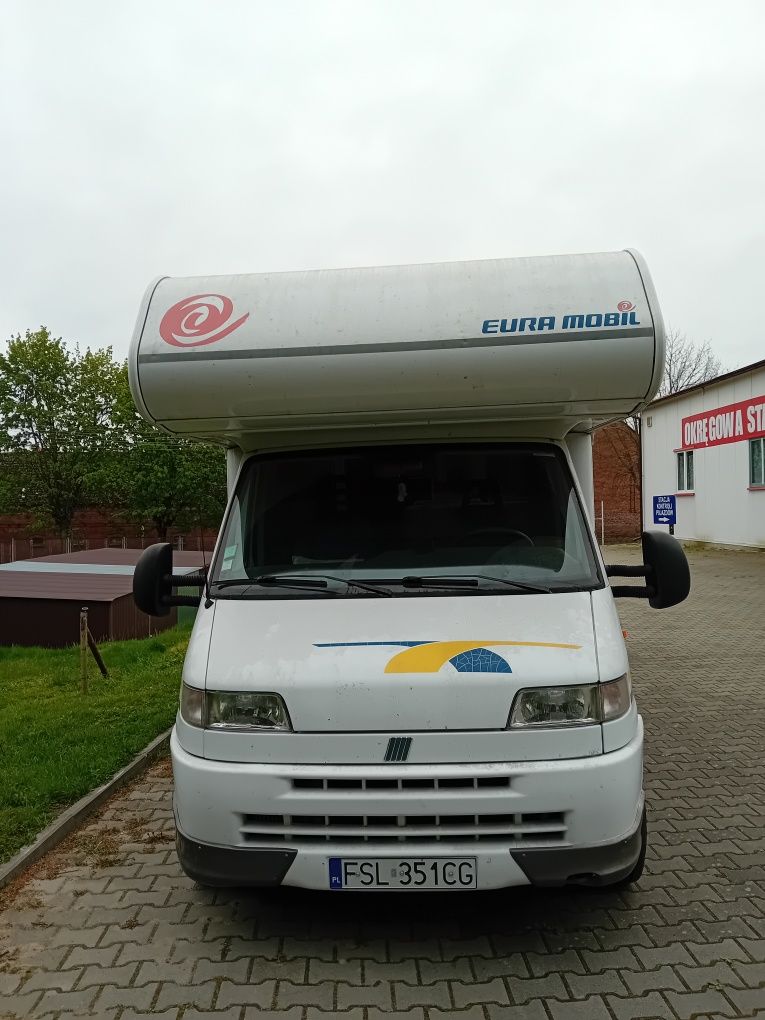 Kamper Fiat Ducato 2.8 2000r zimowy Eura Mobil