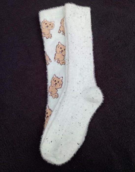 Носки теплые женские Disney, новогодние, 35-38, 37-42