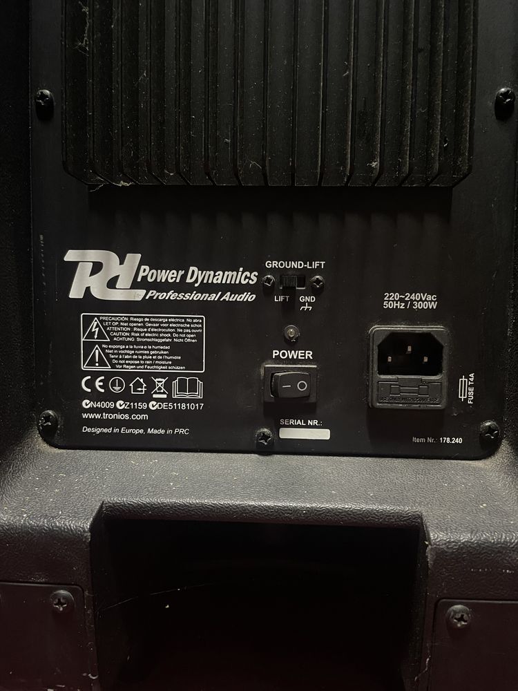Kolumna aktywna Power Dynamics PDA-15ABT DJ