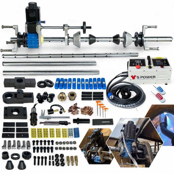 Мобільний розточний станок з наплавкою S Power (Ø40–300 мм, 3.1 кВт)