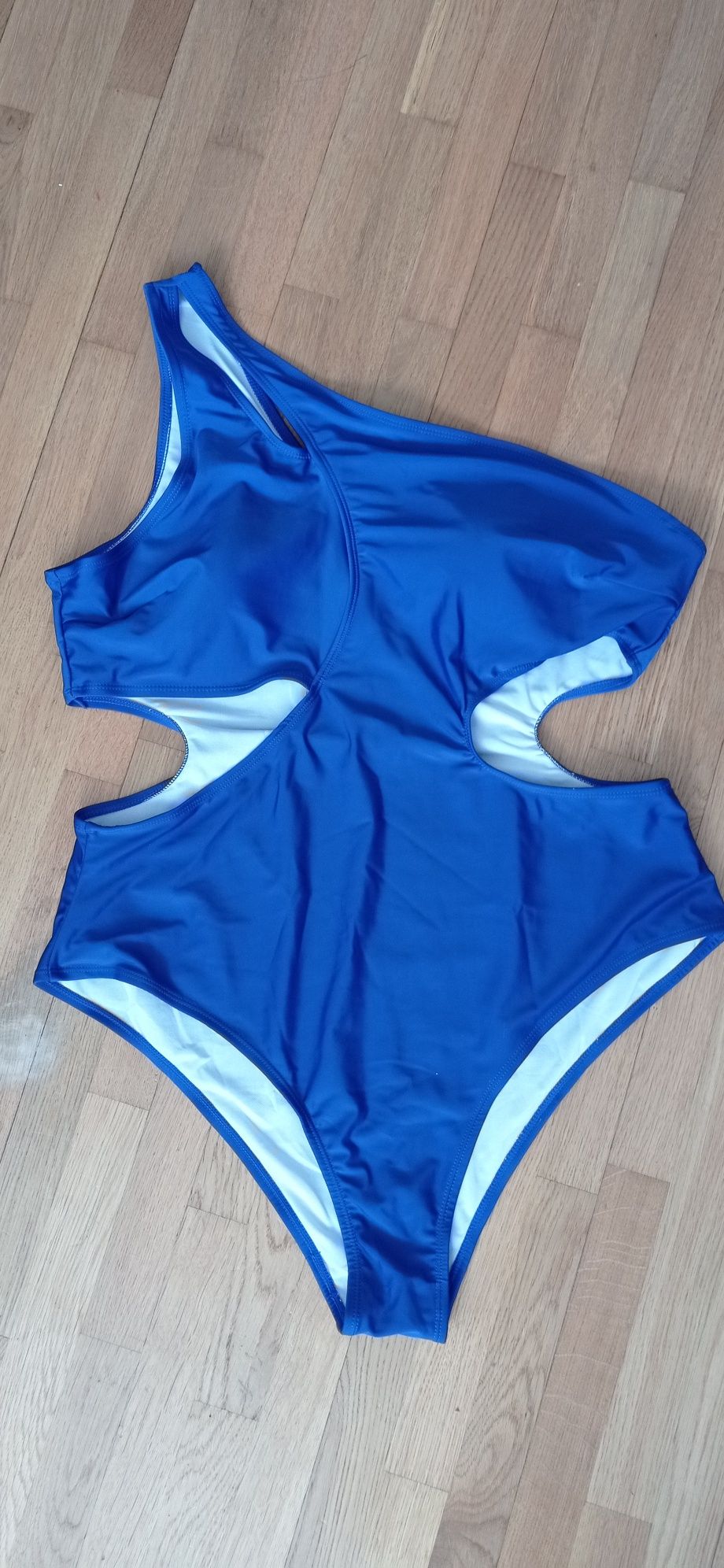Asymetryczny cudny strój kąpielowy Shein XL/XXL