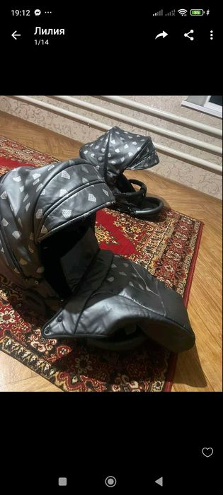 Коляска для двійні